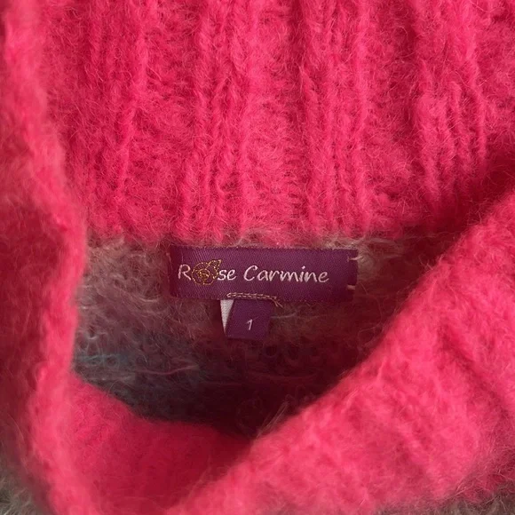Rose Carmine Sweater